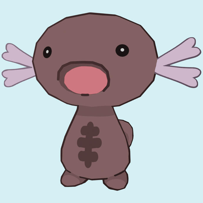 Paldean Wooper Pog